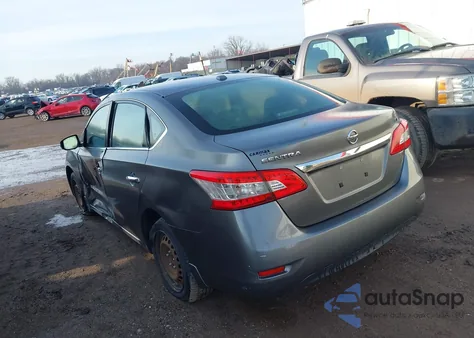 2015 Nissan Sentra Sv из США, поврежденный, VIN 3N1AB7AP0FL677079